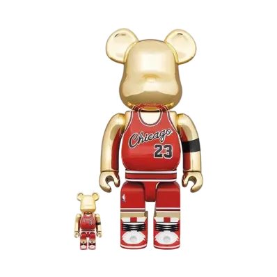 Bearbrick Michael Jordan 1985 ROOKIE JERSEY 100% & 400%