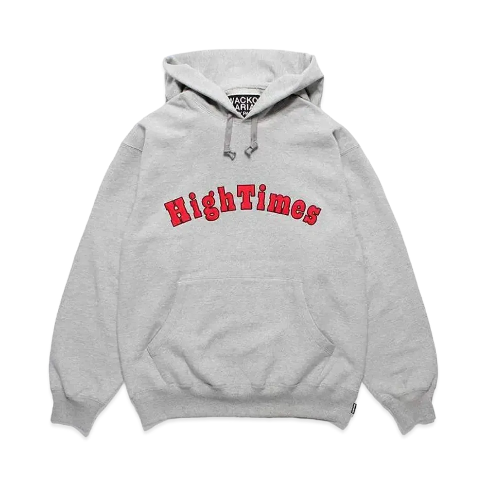 WACKO MARIA HIGH TIMES / Heavy Weight Hooded Sweat Shirt #1 "Gray"