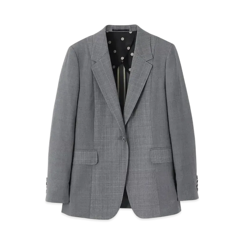 Paul Smith Women's Tropical Wool Jacket "Gray"