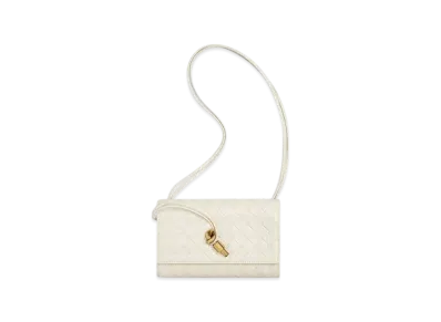 Bottega Veneta Andiamo Pouch "Sea Salt"