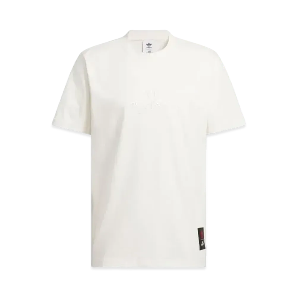 adidas x 100 THIEVES T-Shirt "Chalk White"
