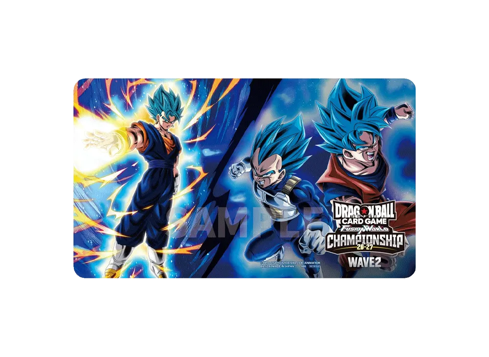 Dragon Ball Super Card Game Special Playmat :Top4 CHAMPIONSHIP 2026–27 WAVE 2 Area Qualifier 3on3 Tokyo Tournament