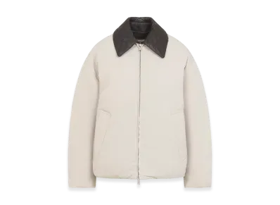 Bottega Veneta Women's Nylon Puffer Jacket "Beige/Tan"