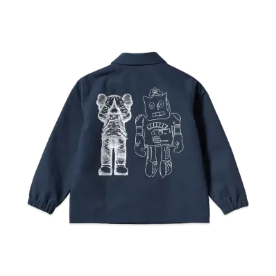 Uniqlo x KAWS x WARHOL Coach Jacket Kids "Navy"