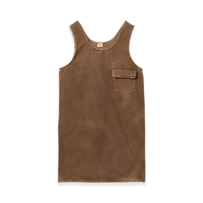 A BATHING APE Women's A-Line Dress "Beige"