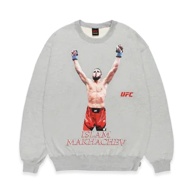 WACKO MARIA x UFC Heavy Weight Sweat Shirt "Gray"