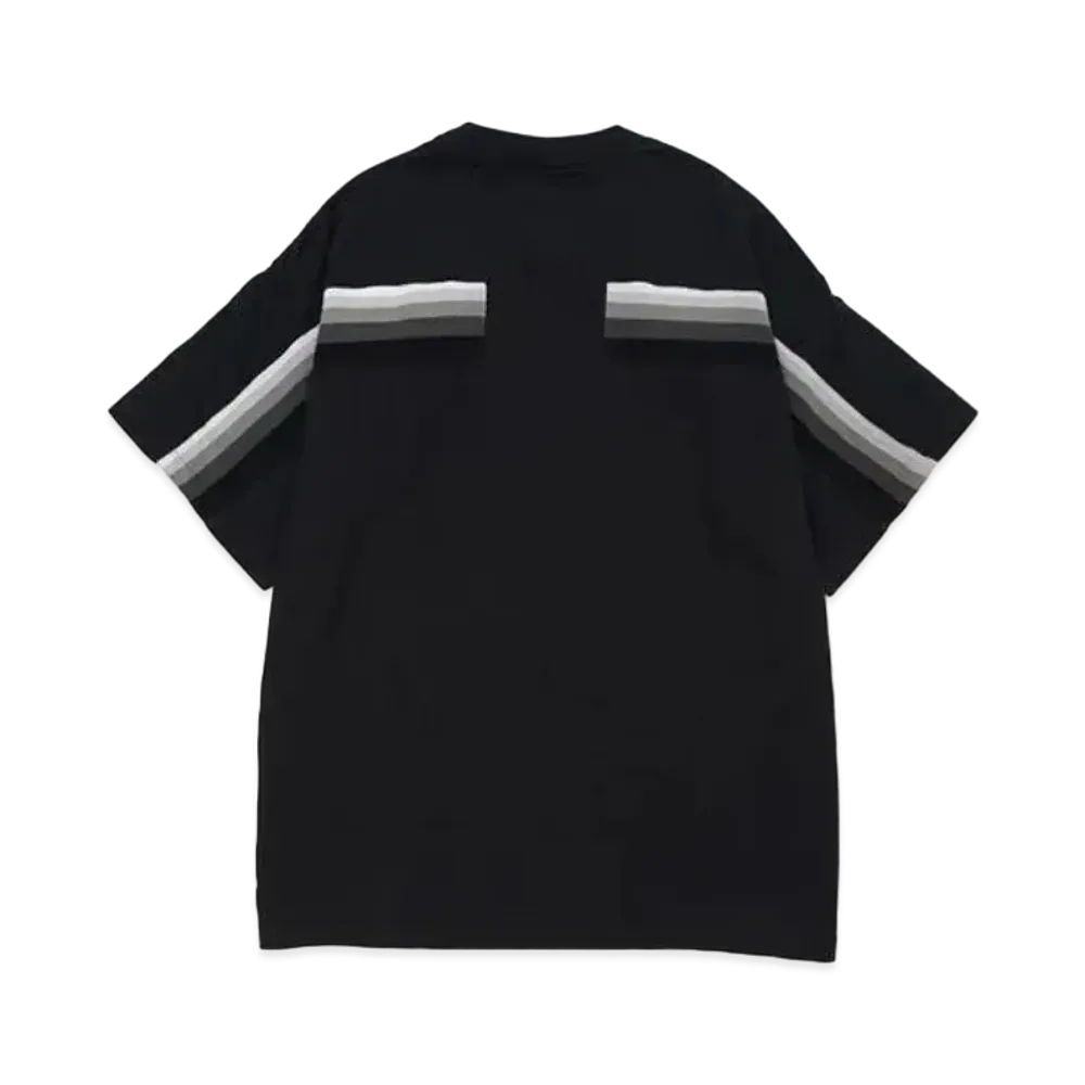 FACETASM x Jeff Mills Rib Big Tee "Black"