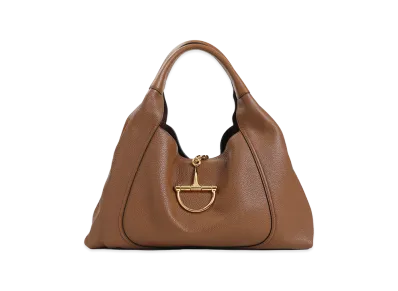 GUCCI Women's Softbit Shoulder Bag "Brown"