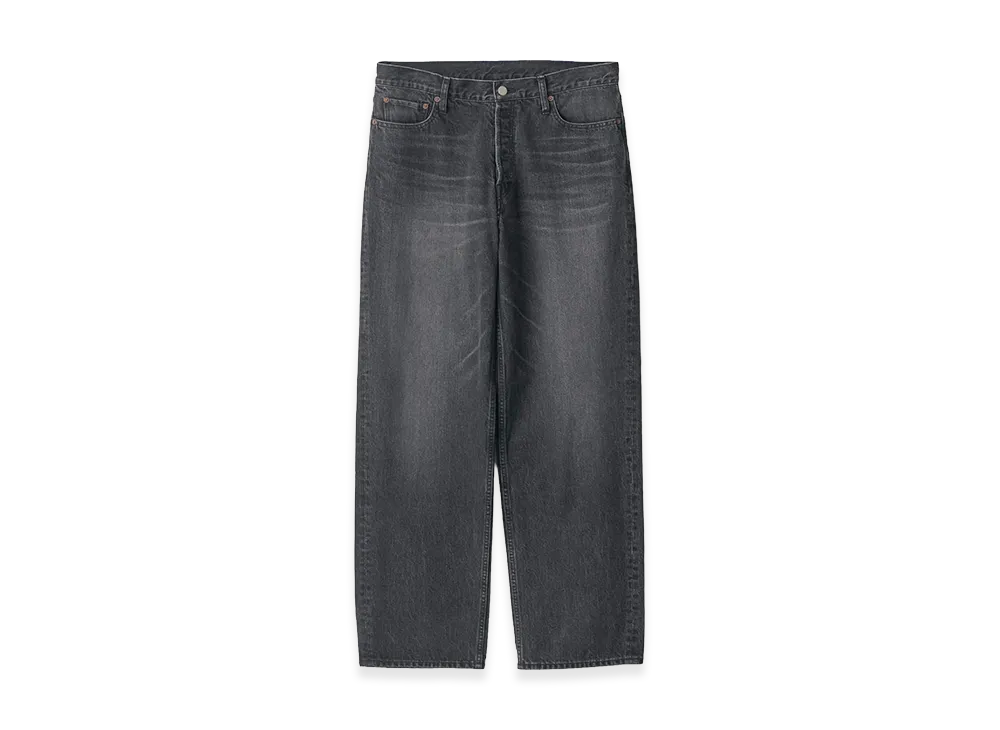 ssstein Relax Fit Denim Pants "Black"