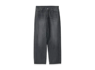 ssstein Relax Fit Denim Pants "Black"