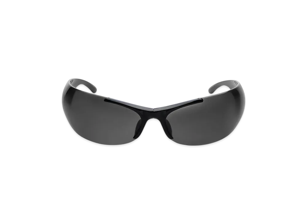 BALENCIAGA Afterhour Oval Sunglasses "Black"