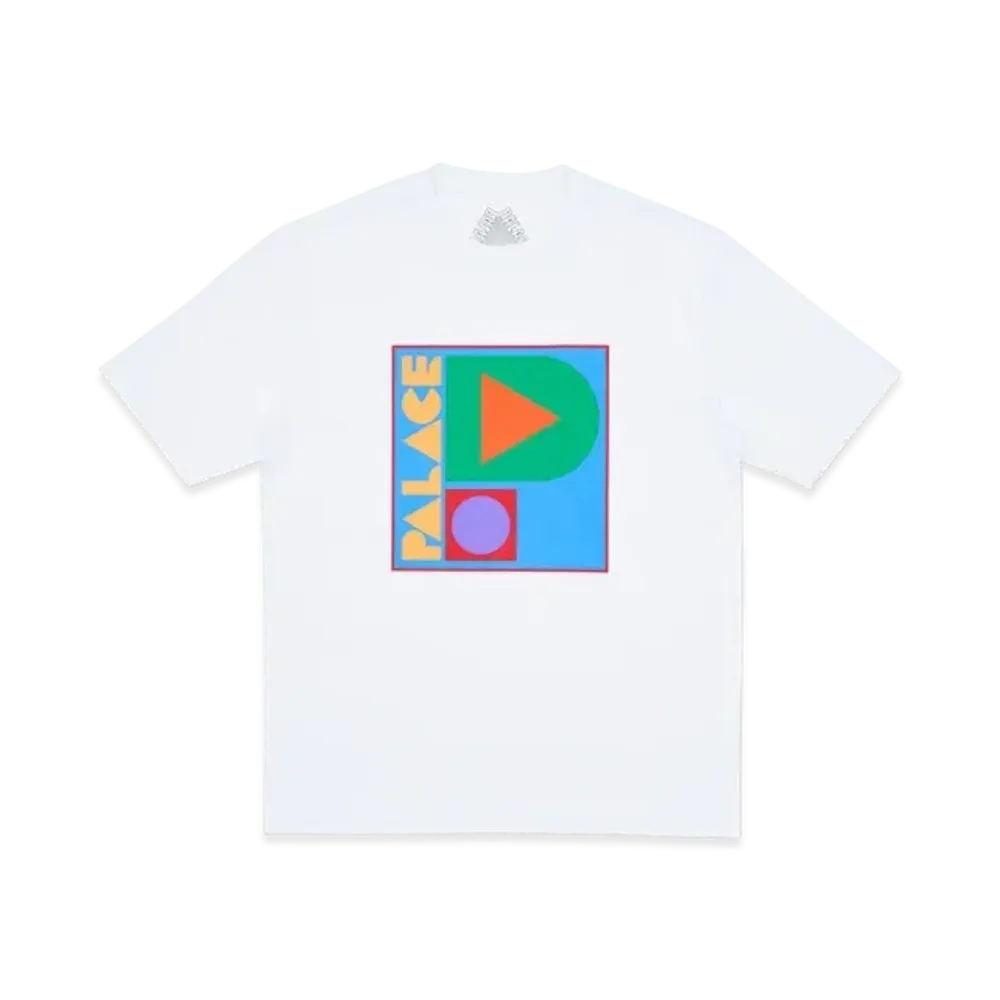 PALACE Geo P T-Shirt "White"