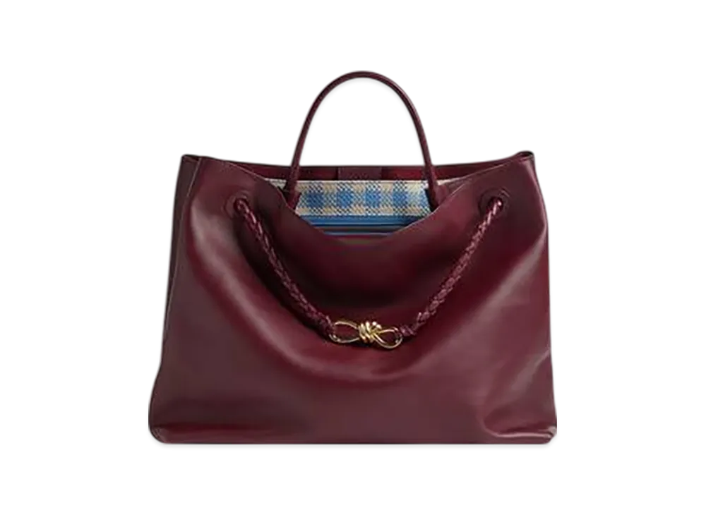 Bottega Veneta Large Andiamo "Barolo/Beige/Ndswept"