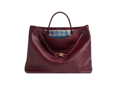 Bottega Veneta Large Andiamo "Barolo/Beige/Ndswept"