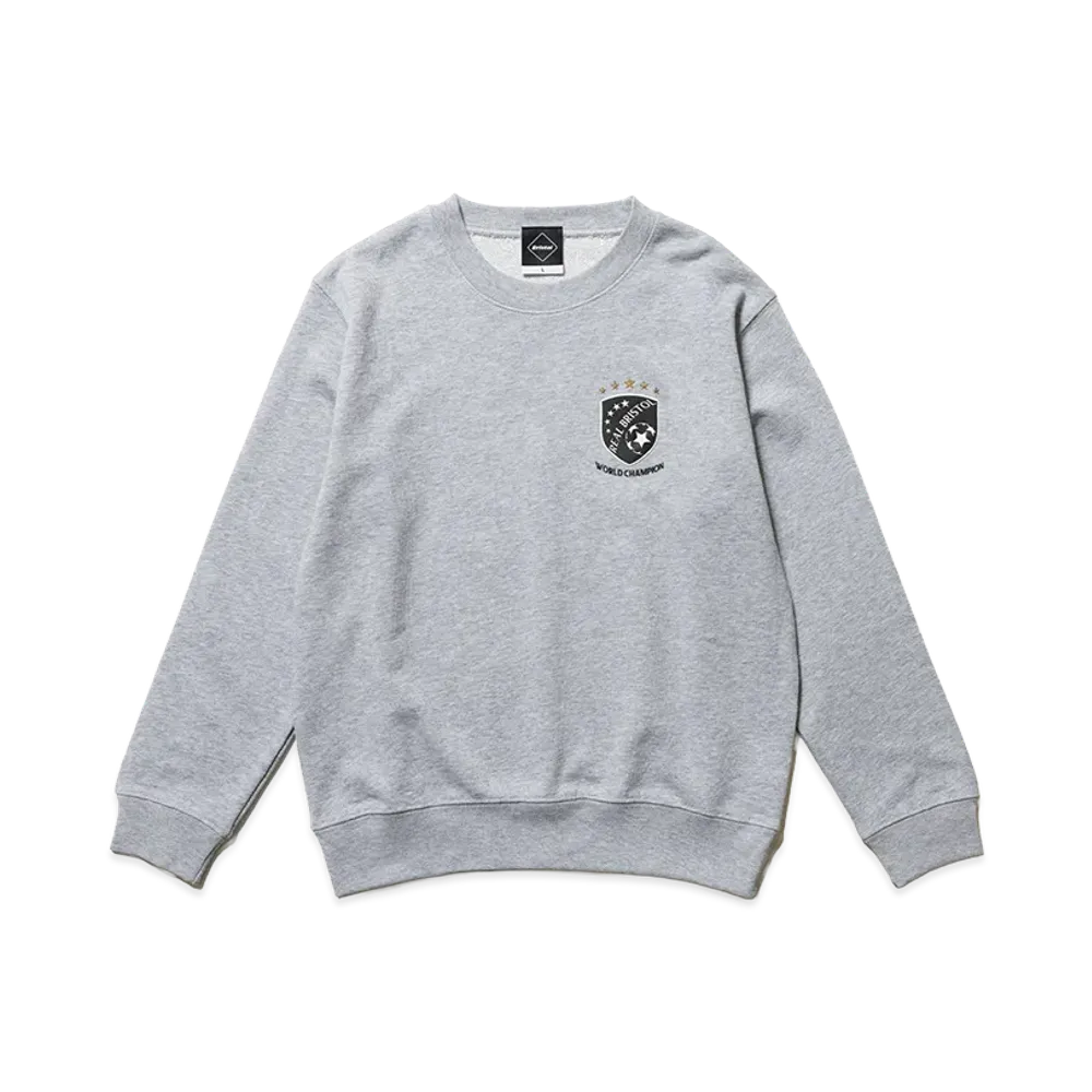 F.C.Real Bristol Champions Team Crewneck Sweat "Gray"