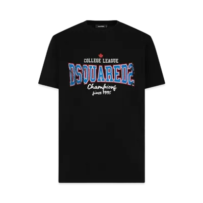 Dsquared2 College League Cool Fit T-Shirt "Black"