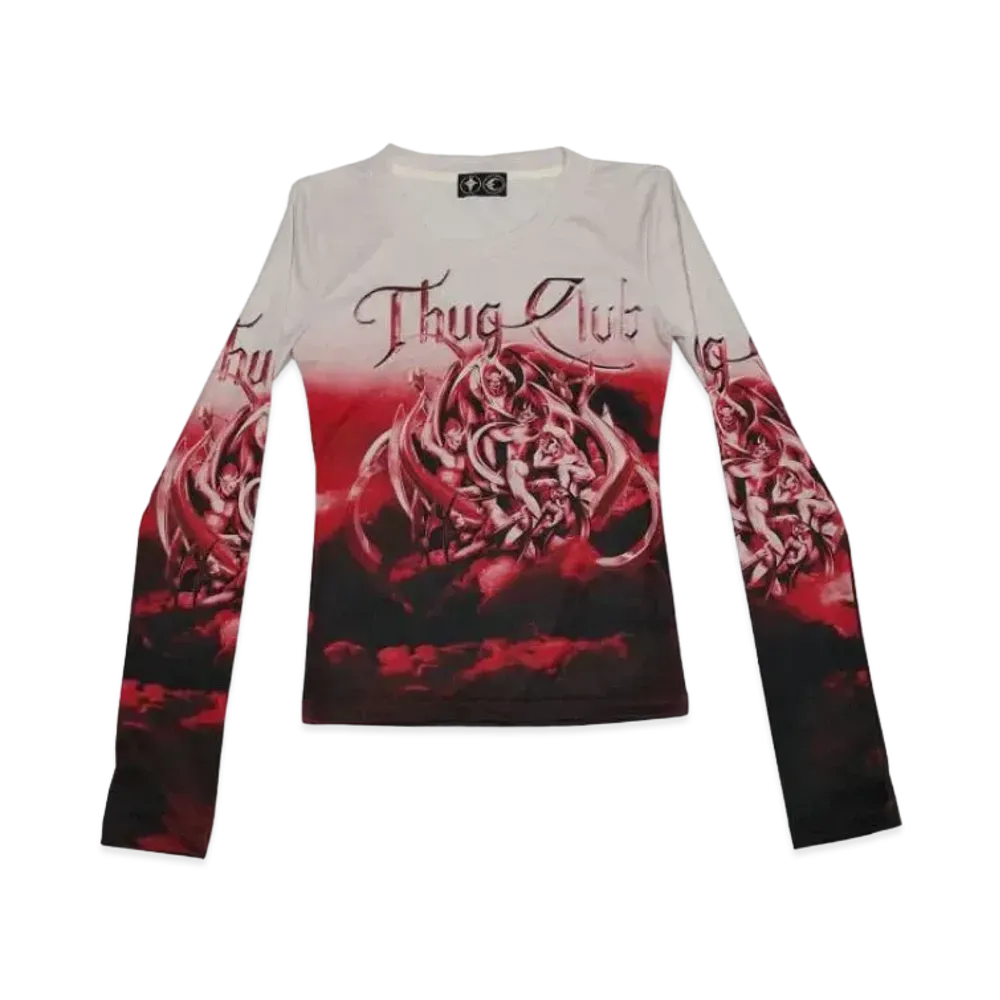 THUG CLUB TC JPG Sleeve Women "Red"
