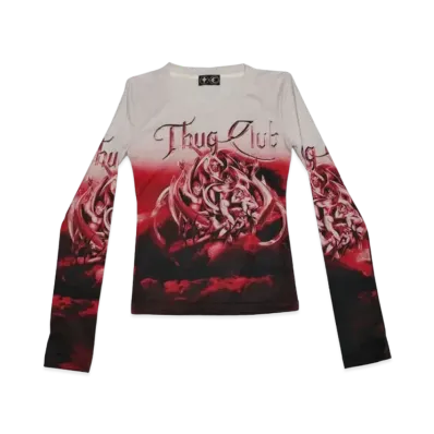 THUG CLUB TC JPG Sleeve Women "Red"