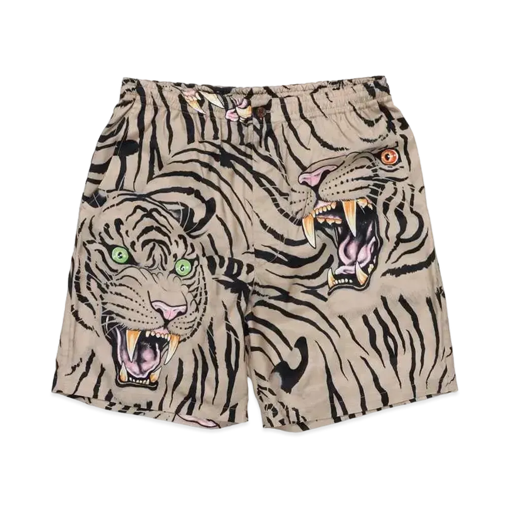 WACKO MARIA TIM LEHI / HAWAIIAN SHORTS "Beige"