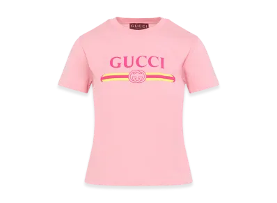 GUCCI Women's 'New 70S' T-Shirt "Pink"