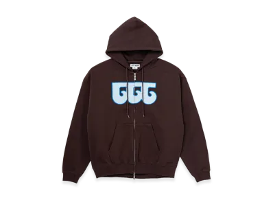 TTTMSW Wave Logo Hoodie "Brown"