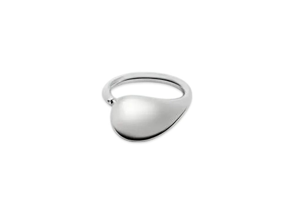 Bottega Veneta Small Drop Ring "Silver"