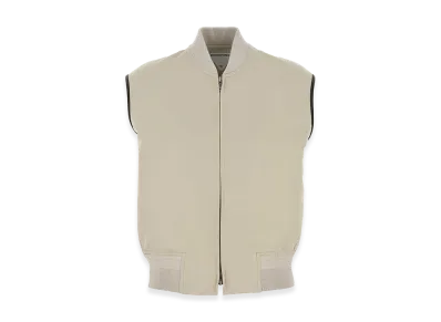 Bottega Veneta Women's Sand Twill Vest "Beige/Tan"