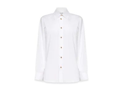 Bottega Veneta Women's Poplin Shirt "White"