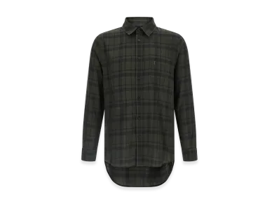 Saint Laurent Cassandre Shirt "Green"