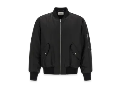 Saint Laurent Serge Bomber Jacket "Black"