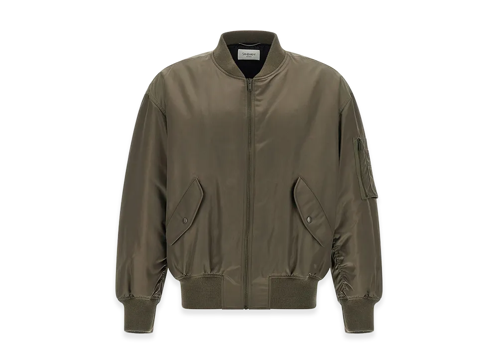 Saint Laurent Serge Bomber Jacket "Green"