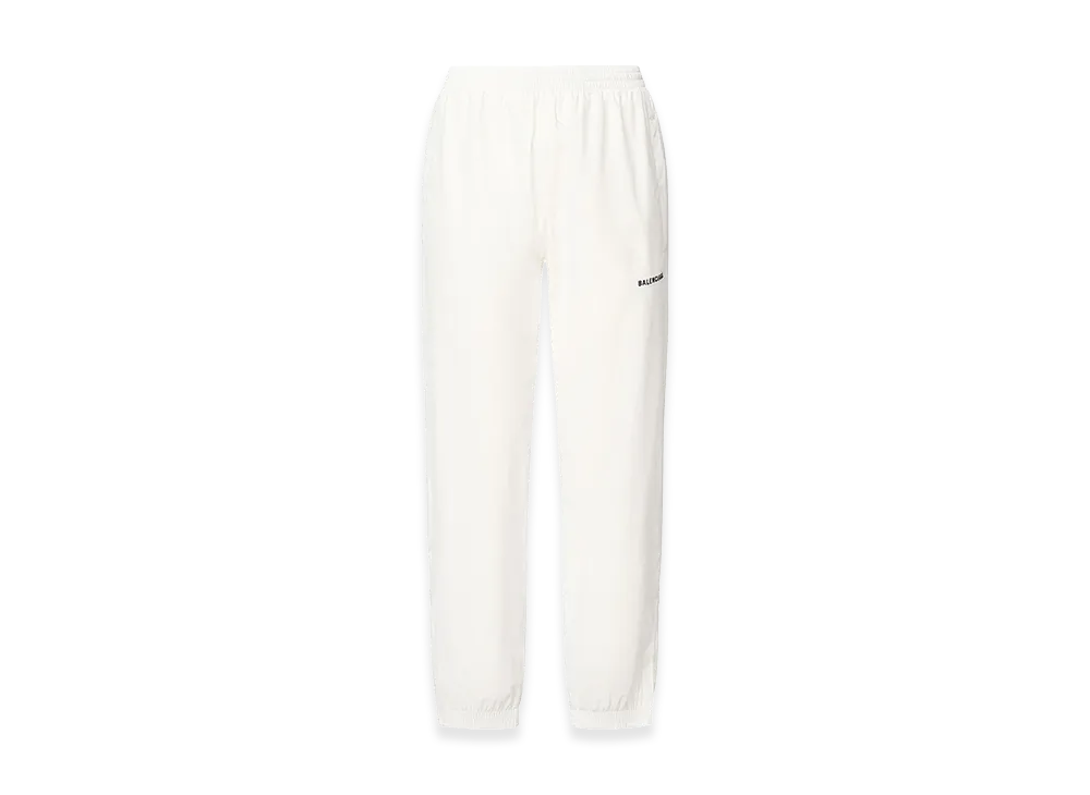 BALENCIAGA Women's Logo Sweatpants "White"