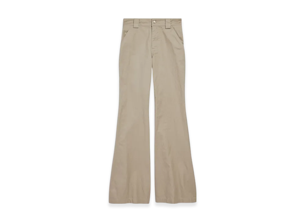 BALENCIAGA Flared Pants "Beige"