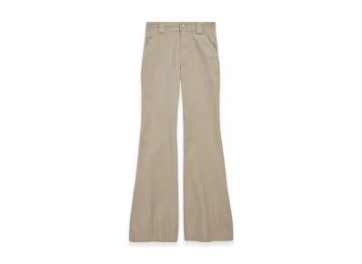 BALENCIAGA Flared Pants "Beige"