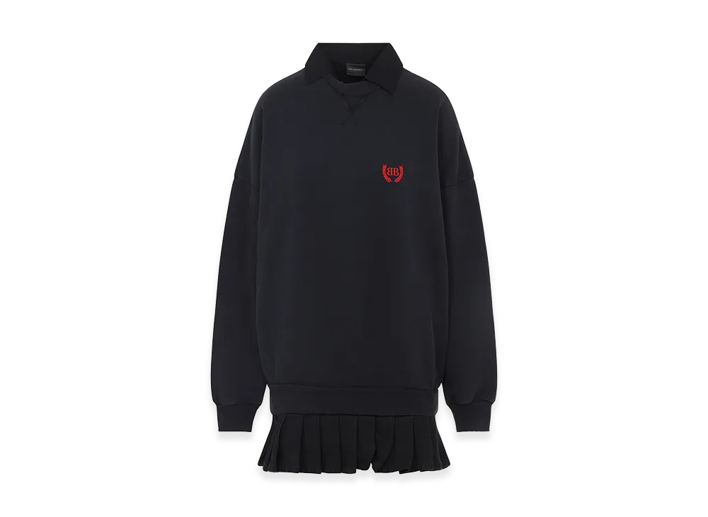 BALENCIAGA Women's Hybrid Mini Dress "Faded"