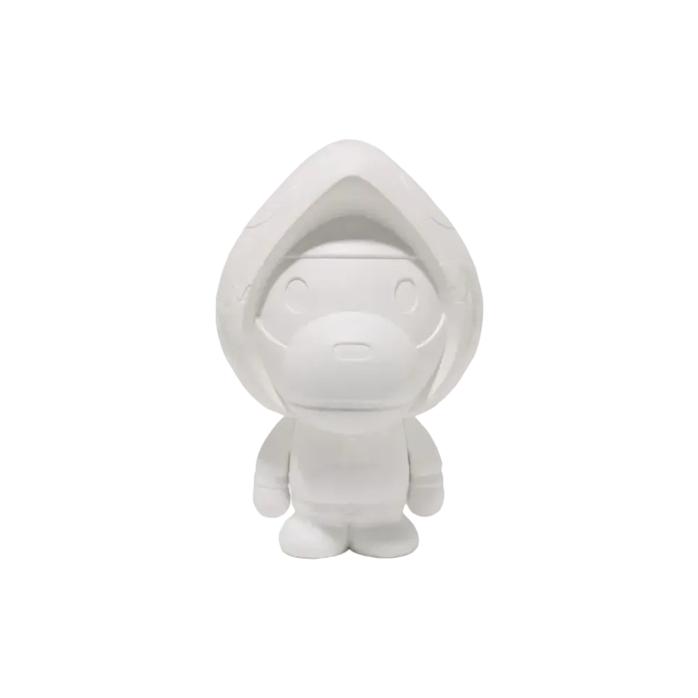 A BATHING APE x MEDICOM TOY Shark Hoodie Statue "White"