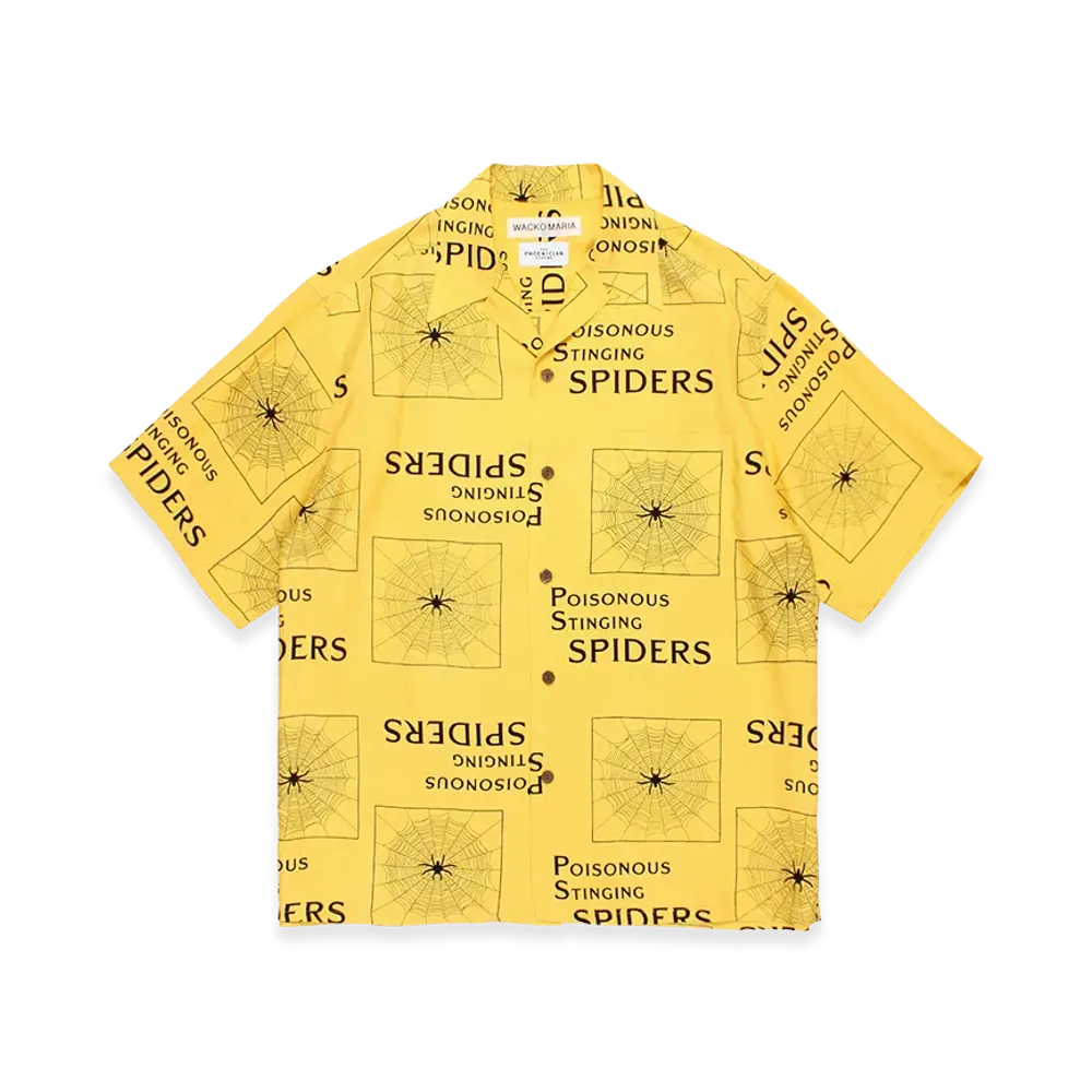 WACKO MARIA x The Phoenician Scheme Hawaiian Shirt "Yellow"