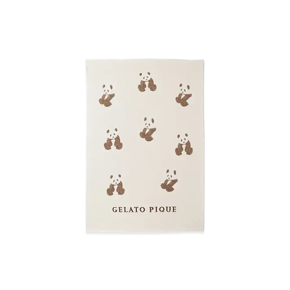 GELATO PIQUE Sleep Panda Jacquard Multi Cover "Off White"
