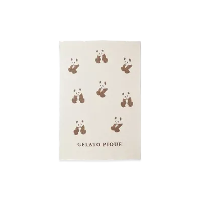 GELATO PIQUE Sleep Panda Jacquard Multi Cover "Off White"