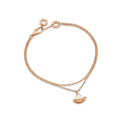 BVLGARI Divas Dream Bracelet Mother of Pearl "Pink Gold"