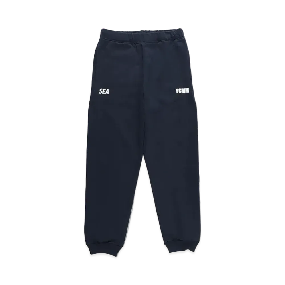 WIND AND SEA X FCMM SWEAT PANTS "Navy"