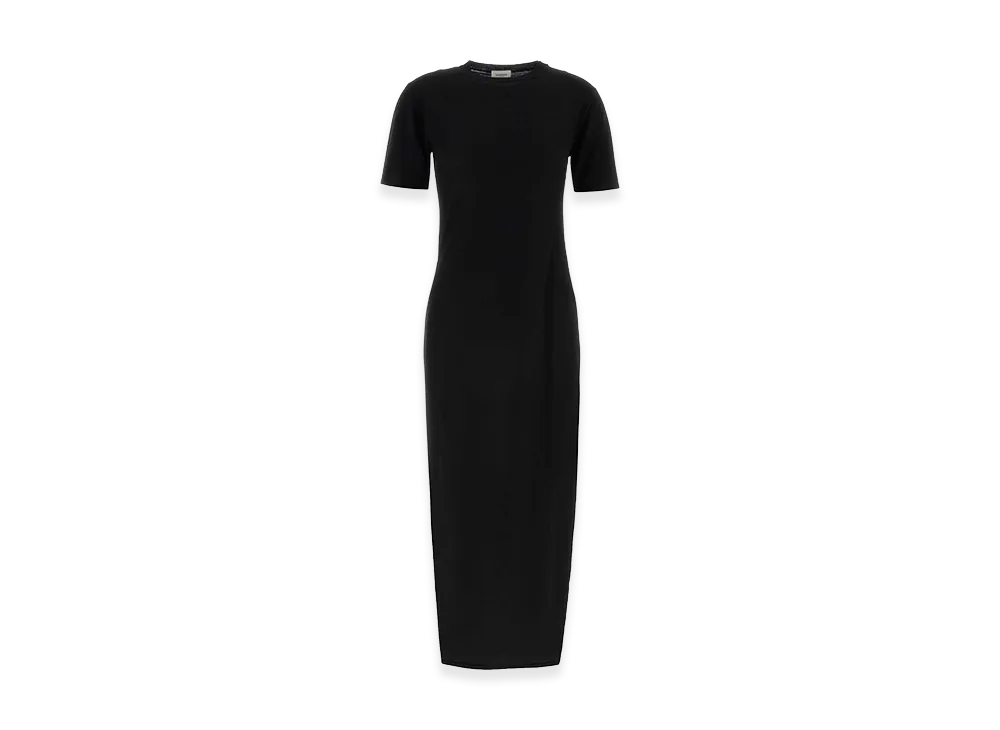 Saint Laurent Women's Wool Dress "Black"