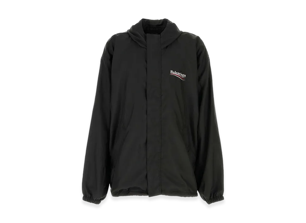 BALENCIAGA 'political Campaign' Anorak "Black"