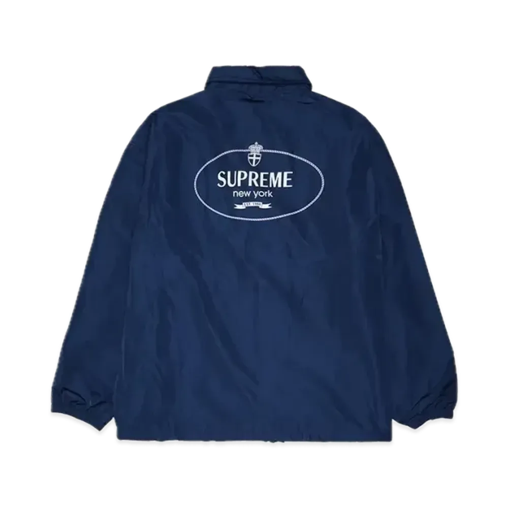 Supreme Crest Coaches Jacket "Navy"