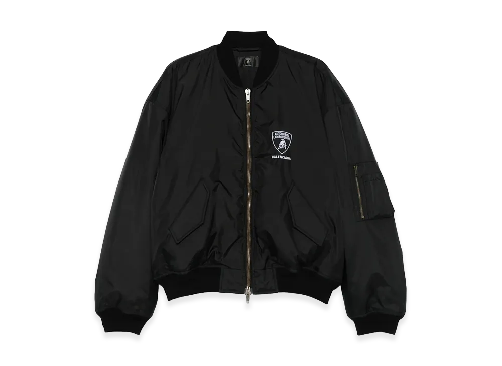 BALENCIAGA Bomber Jacket Automobili Lamborghini "Black"
