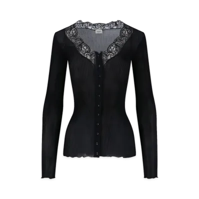 Saint Laurent Women's Shirts "Black"