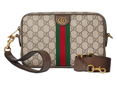 GUCCI Printed Canvas Small Ophidia Clutch "Printed"