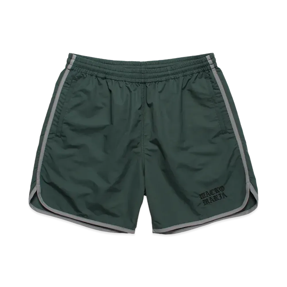 WACKO MARIA Athletic Shorts "Green"