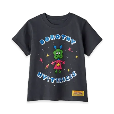 HYSTERIC GLAMOUR x DOROTHY HENDRICKS Lala Tee "Charcoal Gray"