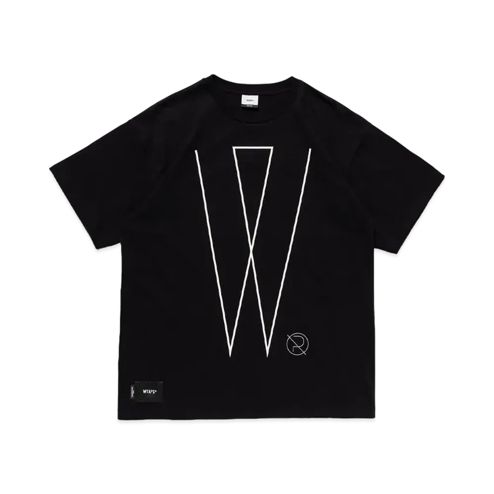 WTAPS VV / SS / Cotton T-Shirt "Black"